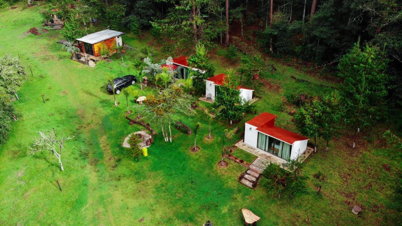 Romanticas Cabanas En Bosque Acaxochitlan Экстерьер фото